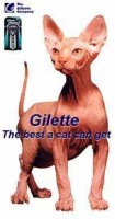 Gillette - holení na kočku