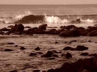 Vlny a moře ostrova Gran Canaria