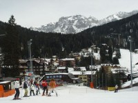 Známé lyžařské městečko Madonna di Campiglio