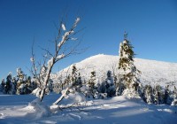 Sněžka dominates the Giant Mountains