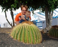Na Lanzarote rostou kaktusy větší než já