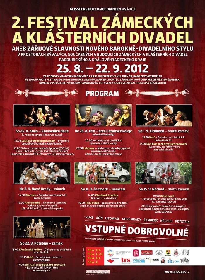 Festival zámeckých a klášterních divadel 2012