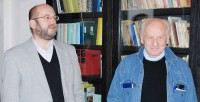 František Cingr s Arnoštem Lustigem
